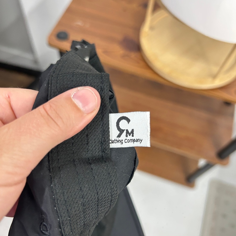 Gorpcore Folding Bill UPF 50+ Running Hat One Size Black Techwear Sun Cap Sporty - Picture 7 of 9